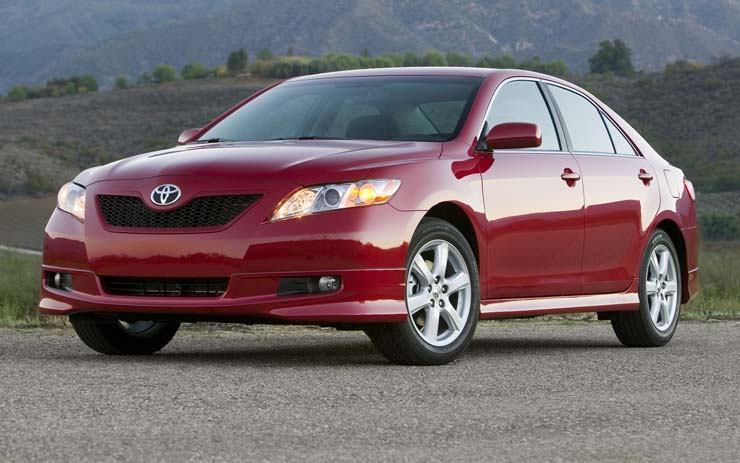 red camry windows