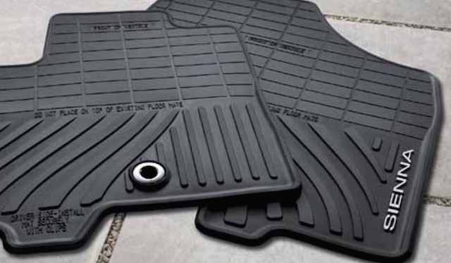 Toyota Sienna all weather floor mats PT908-08130-20
