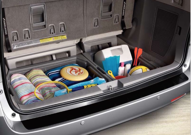 Toyota Sienna cargo organizer PT924-08100-40