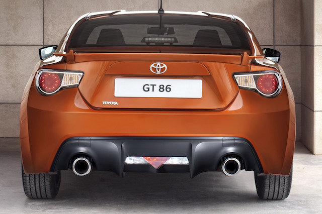 Toyota test GT86