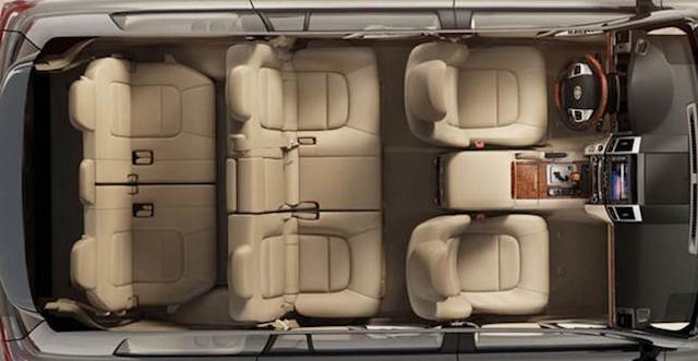 Land cruiser seating