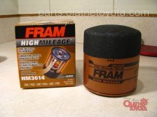 Fram High Mileage Tacoma Oil Filter
