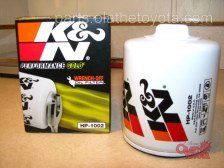 K&N Tacoma Oil Filter