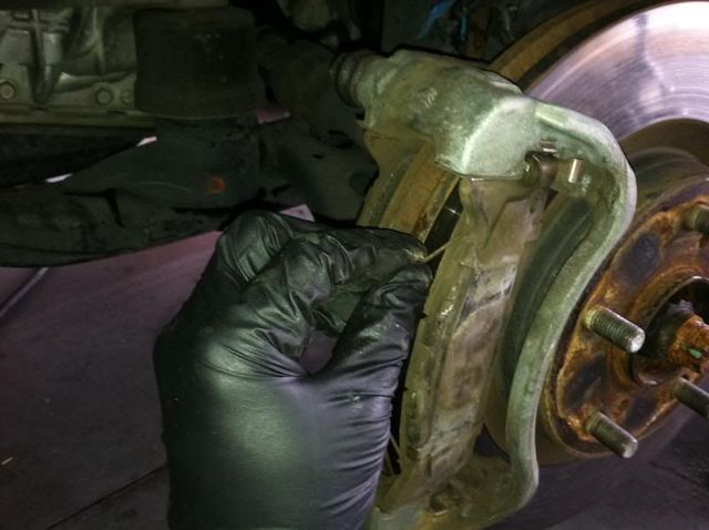 Changing caliper