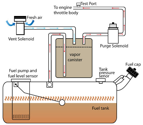 Evap system