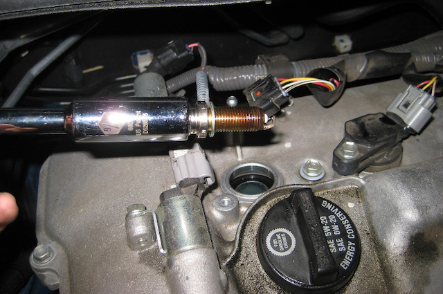 Replace spark plug