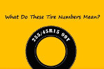 What do tire numbers mean?