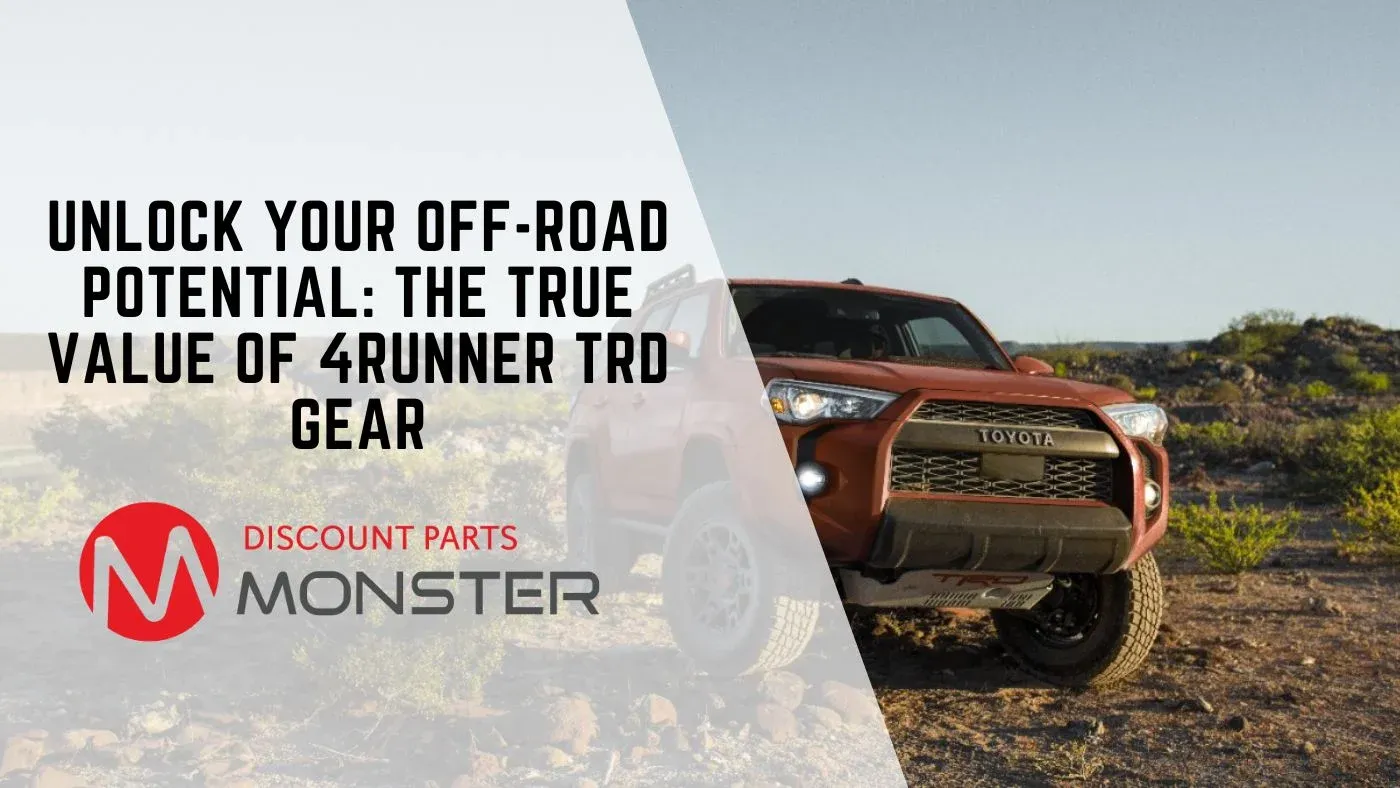 Unlock Your Off-Road Potential: The True Value of 4Runner TRD Gear Featured Image Unlock Your Off-Road Potential: The True Value of 4Runner TRD Gear Featured Image