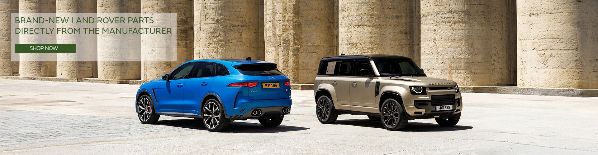 Land Rover Parts Direct Banner 6