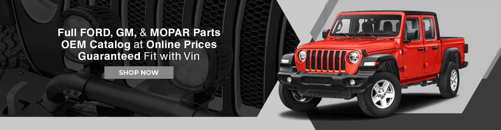 OEM Ford, GM, Mopar Parts