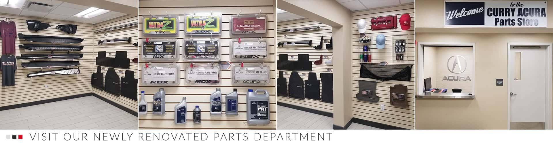 Acura Parts and Accessories Department