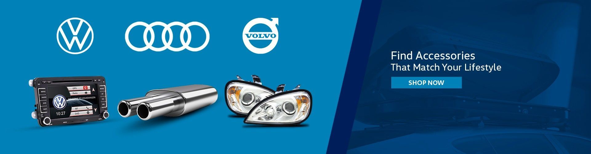 Genuine Audi, Volvo, and VW Accessories