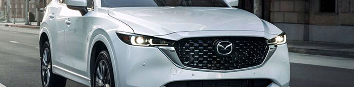 The 2024 Mazda CX-5's modern LED headlight design is a factory-sealed unit with no serviceable or replaceable bulbs, as the LEDs have a long working lifespan.