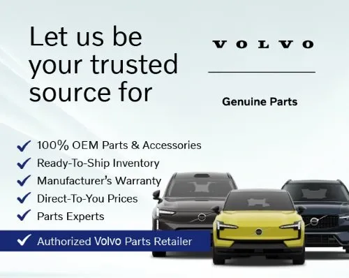 Genuine OEM Volvo Parts & Accessories From an Authorized Volvo Dealer