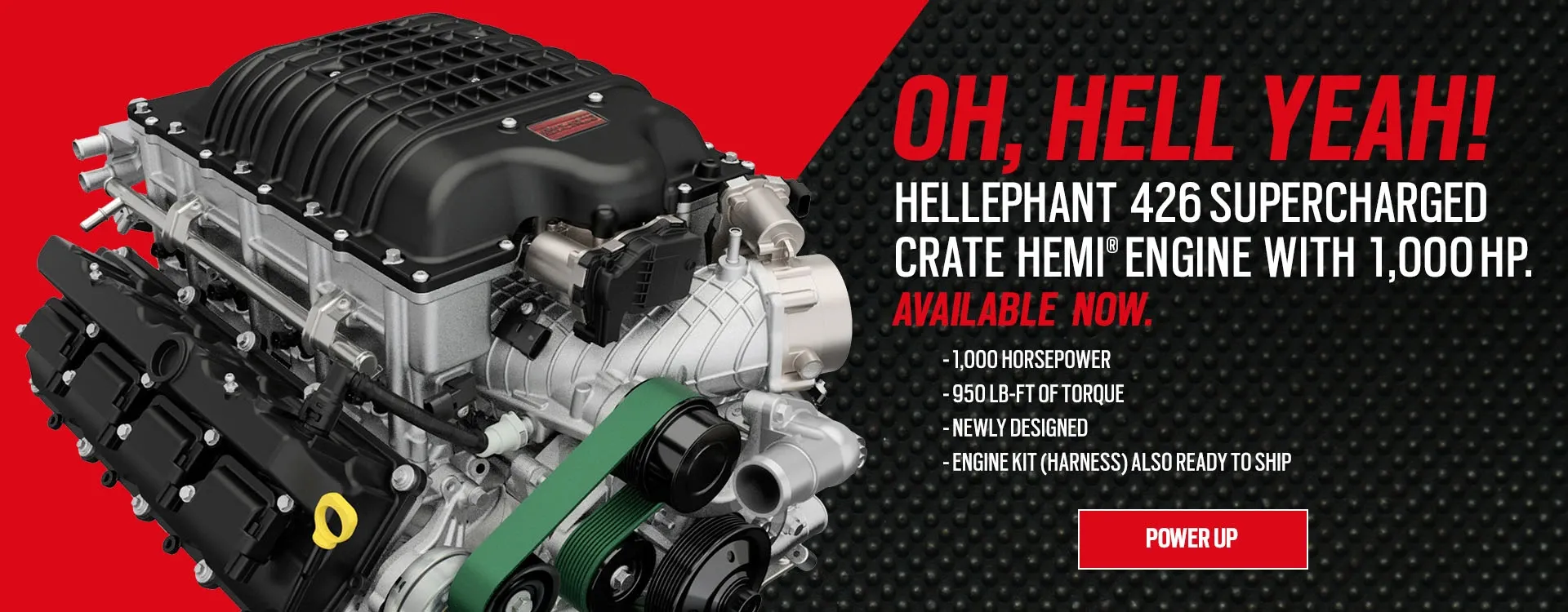 Hellephant A30 426 Supercharged Crate HEMI&reg;