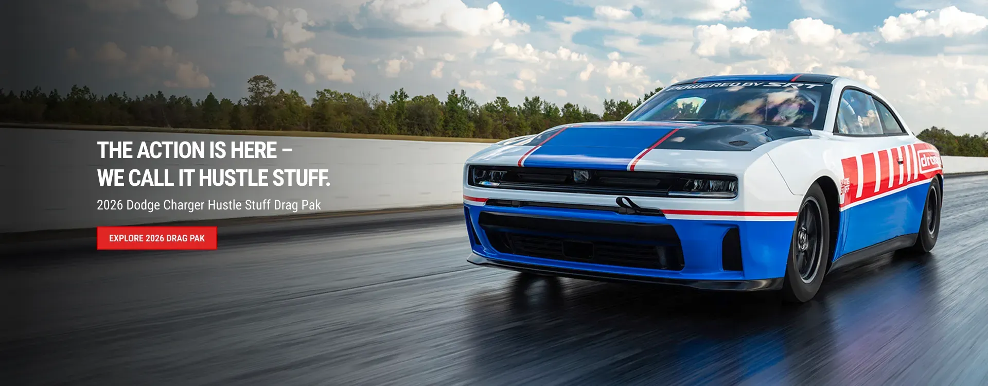 2026 Dodge Charger Hustle Stuff Drag Pak by Direct Connection