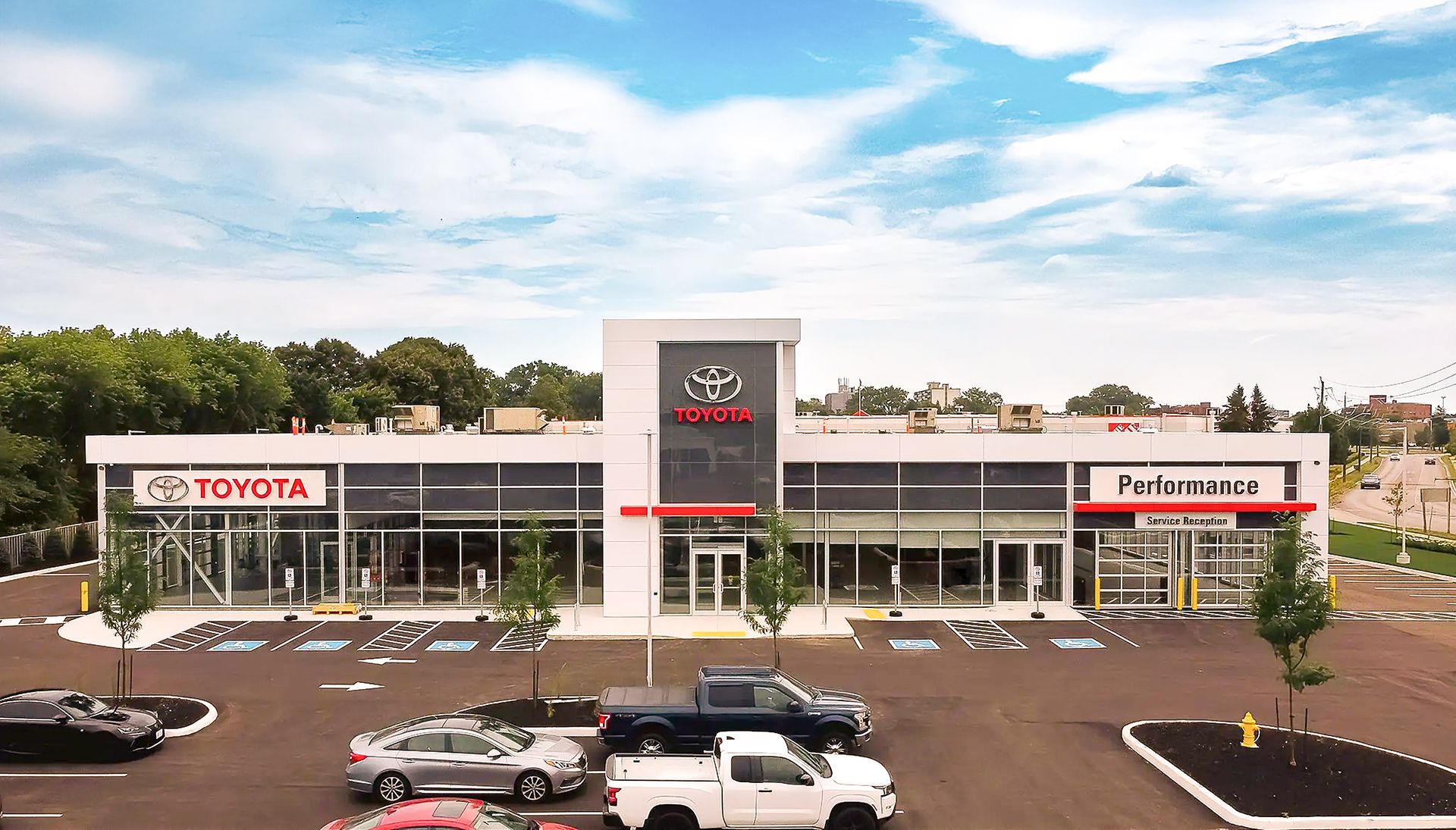 Performance Toyota Dealership Shop