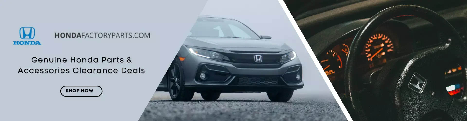 Honda Factory Parts Banner 4