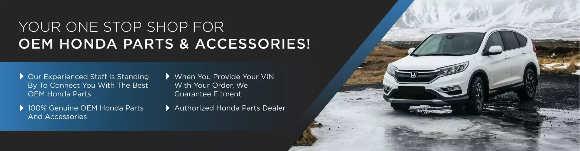 Genuine OEM Honda Parts and Accessories online