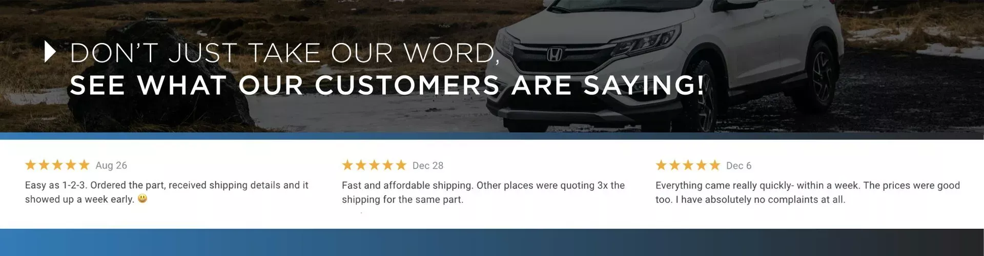 Genuine OEM Honda Parts and Accessories online