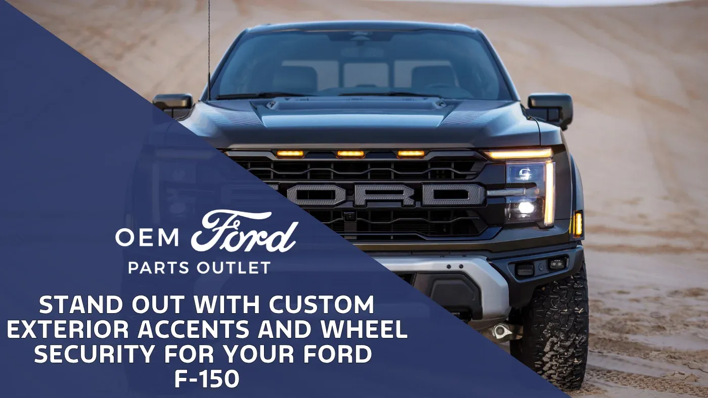 Stand Out with Custom Exterior Accents and Wheel Security For Your Ford F-150