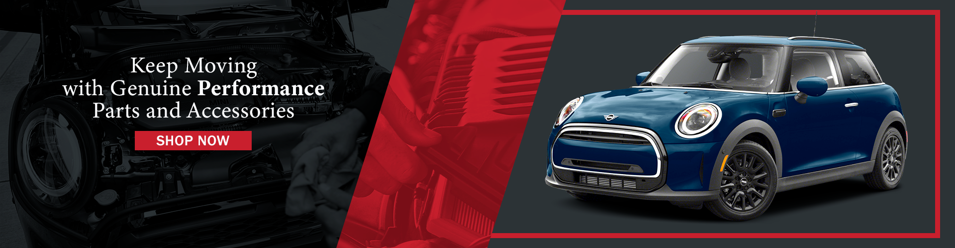 Keep Moving With OEM MINI Performance Parts & Accessories