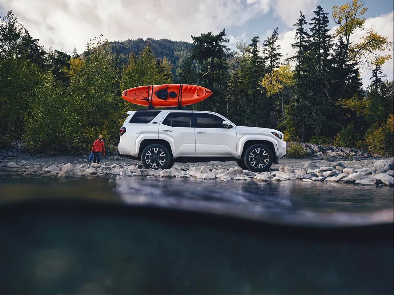 Toyota 4Runner with Kayak Toyota 4Runner with Kayak