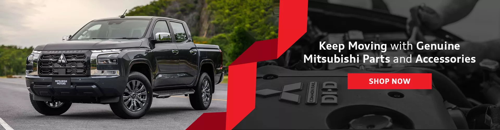 Mitsubishi Parts Shop Banner 2