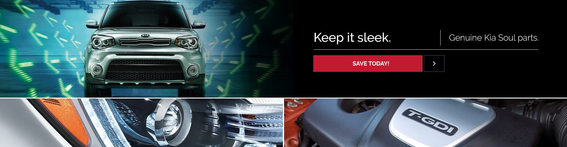 Keep It Sleek. Genuine Kia Soul Parts.