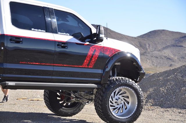 Custom Ford lariat black white