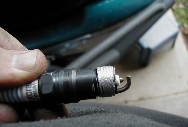 Spark plugs replaced