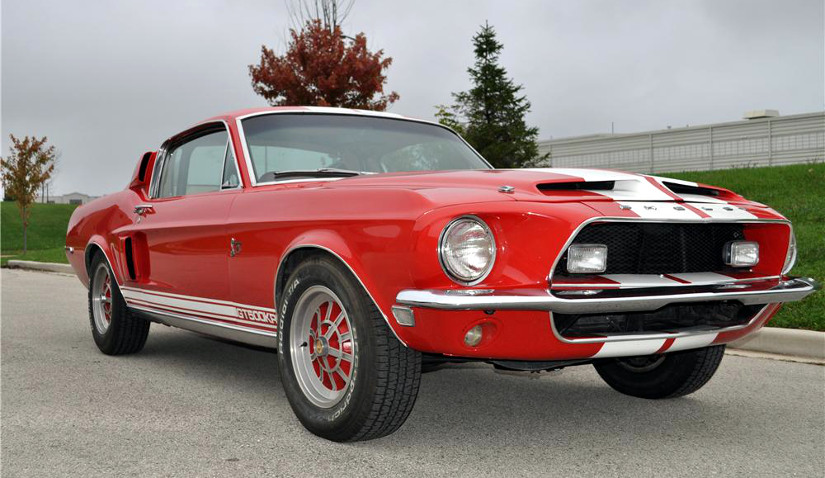 A real 1968 Mustang Shelby GT500 KR