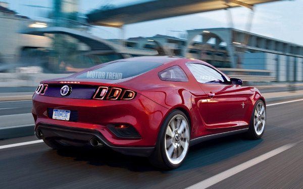 2015 red Mustang