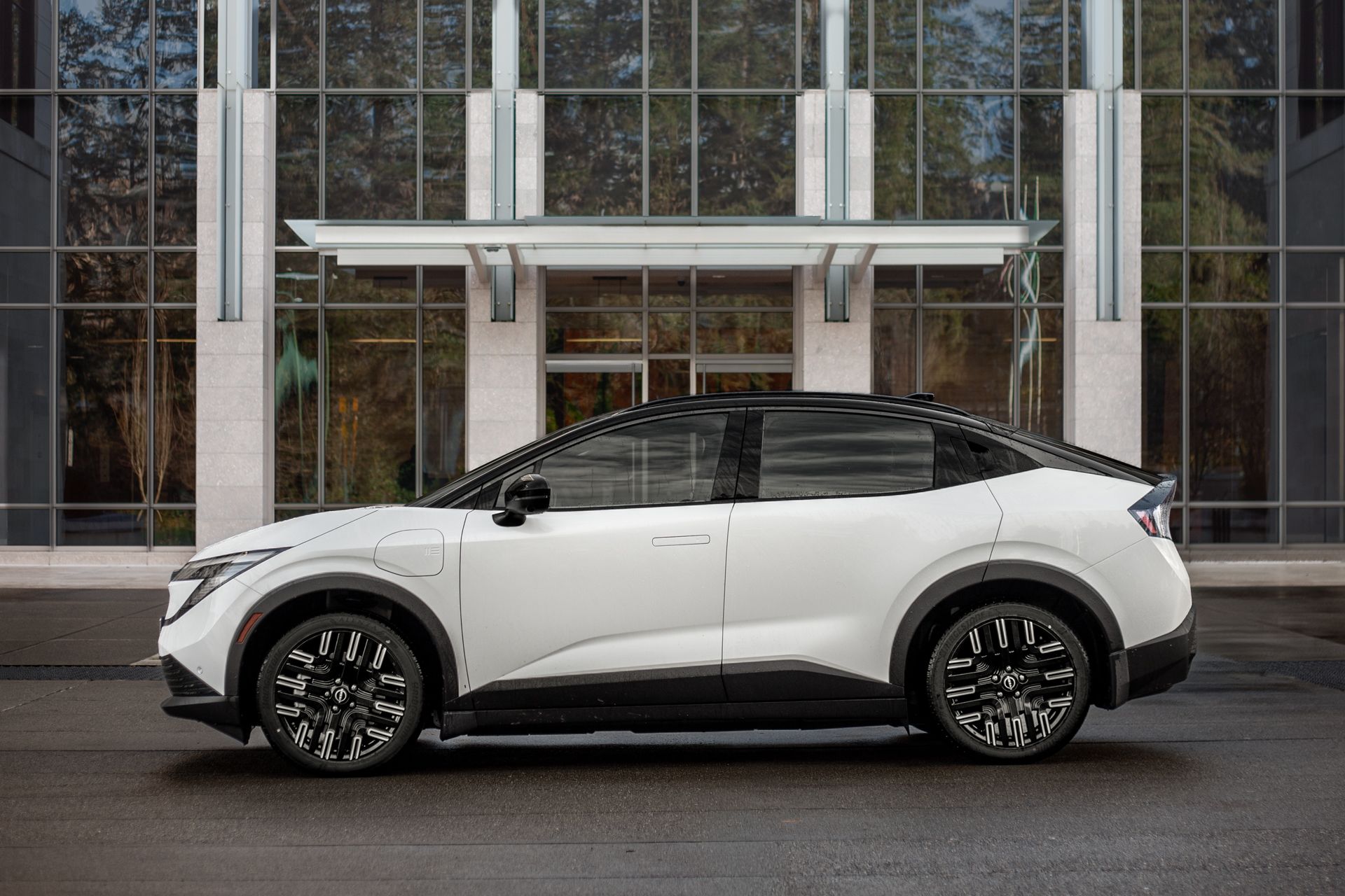 2026 Nissan Leaf Rear View at Olympia Nissan
