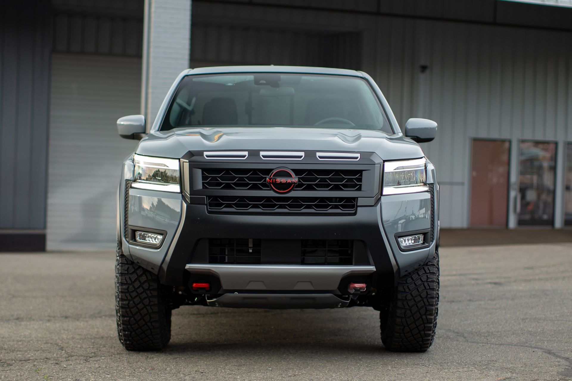 Nissan Frontier Rear Nismo Exhaust and Lift