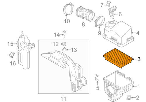 engine Filter parts diagram engine Filter parts diagram