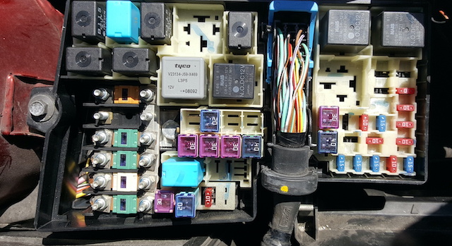 mazda tcm fuse
