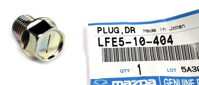 OEM Mazda drain plug OEM Mazda drain plug