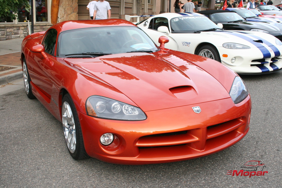Orange Viper SRT-10