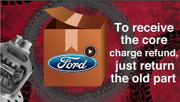 Click here to watch video on cores and refundable core charges