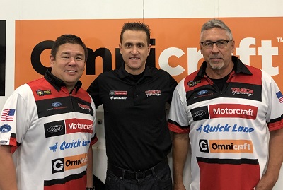 Co-Chief Mike Green (right) joins Eric Lane (crew chief) and Bob Tasca III this 2019 season.