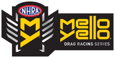 NHRA Mello Yello Drag Racing series logo