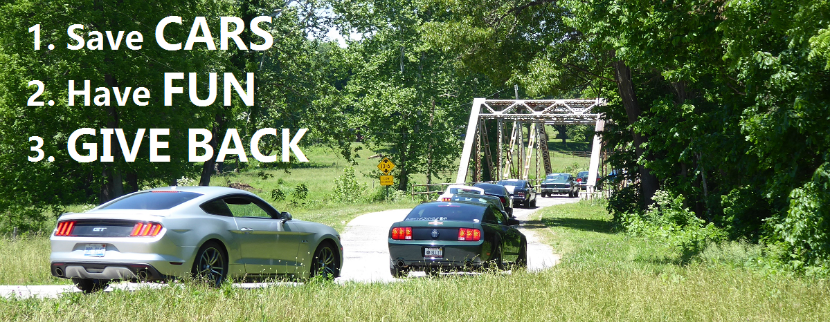 Save Cars, Have Fun, Give Back