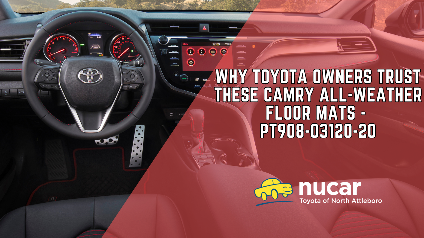Why Toyota Owners Trust These Camry All-Weather Floor Mats - PT908-03120-20