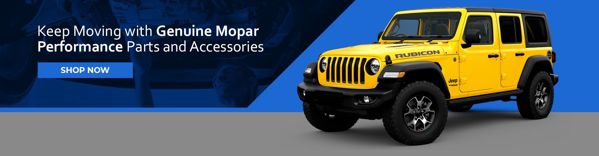 Keep Moving With Genuine Mopar Parts & Accessories
