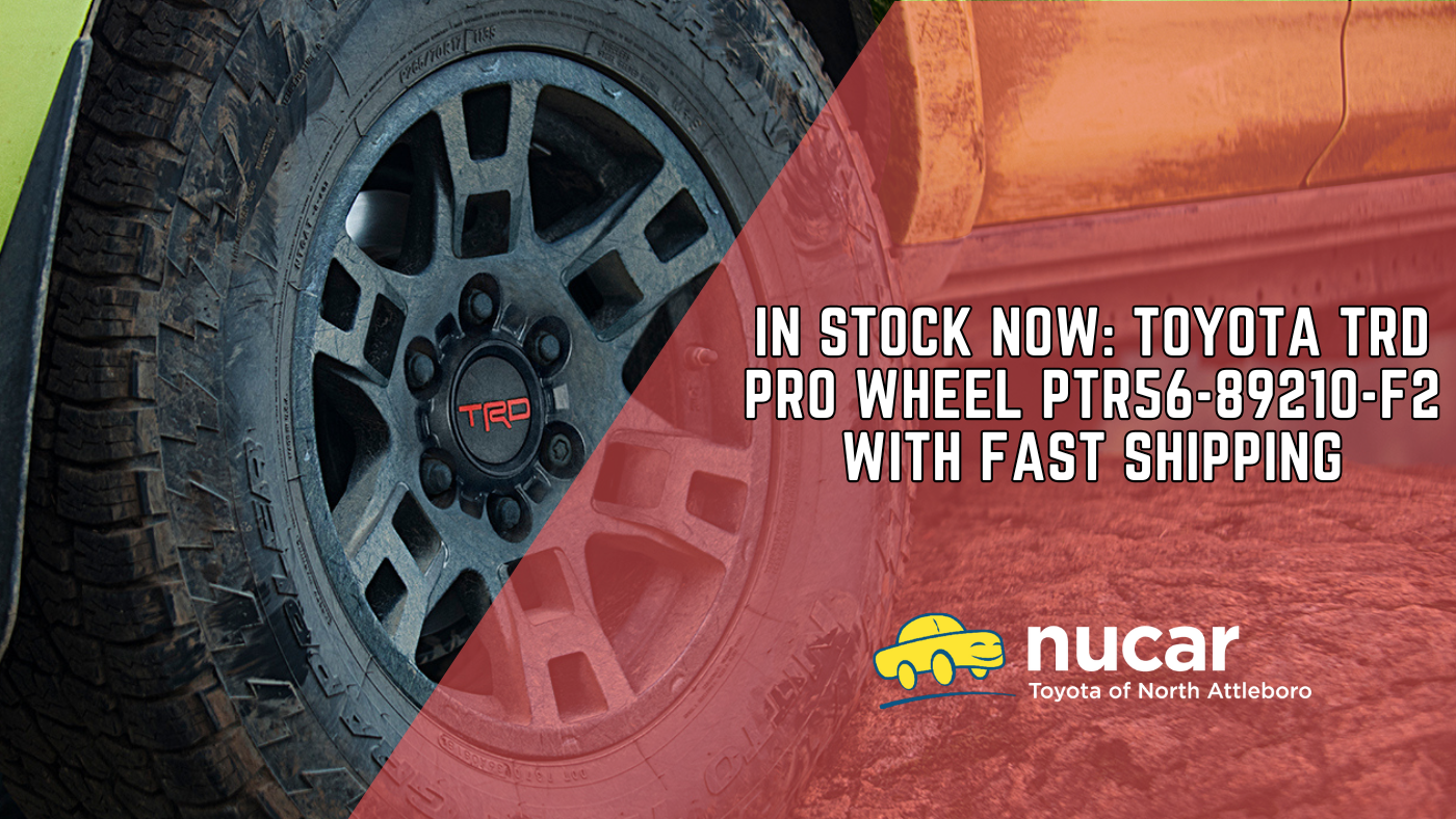 In Stock: Now Toyota TRD Pro Wheel PTR56-89210-F2 with Fast Shipping