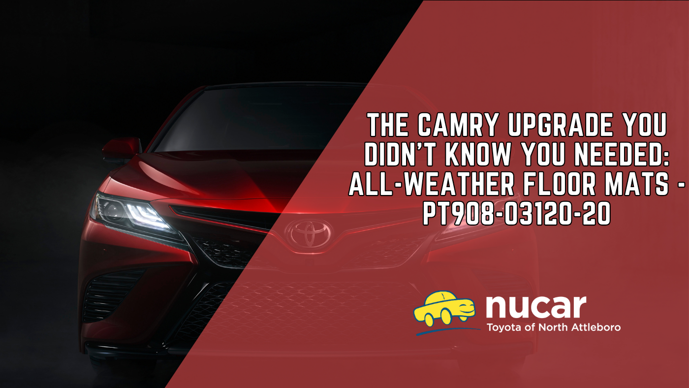 The Camry Upgrade You Didn’t Know You Needed: All-Weather Floor Mats - PT908-03120-20
