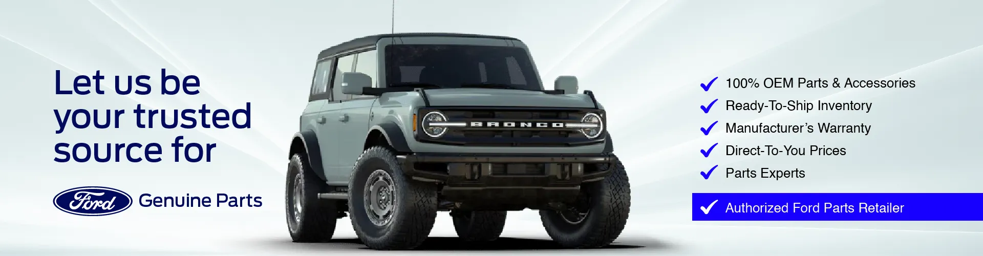 Genuine OEM Ford Parts & Accessories