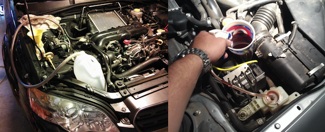 Subaru Power Steering Flush