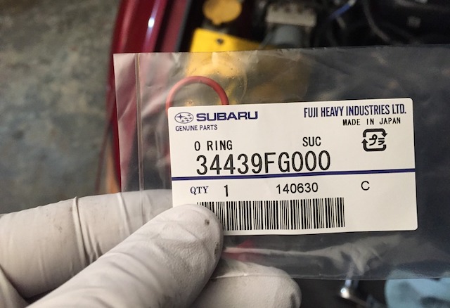 Subaru Power Steering Pump o ring